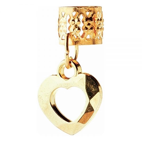 Braid Jewelry Charms - Heart