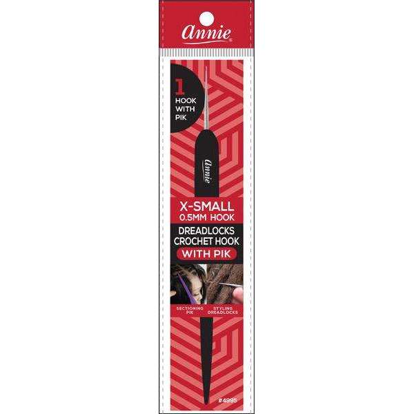 Annie Dreadlocks Crochet Needle with Pik and 0.5mm Hook