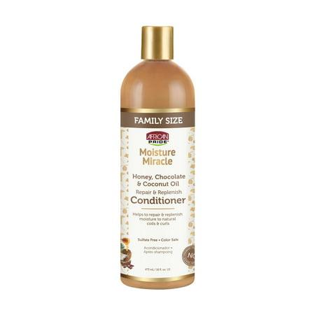 African Pride Moisture Miracle Shine Enhancing Repair and Replenish Daily Conditioner