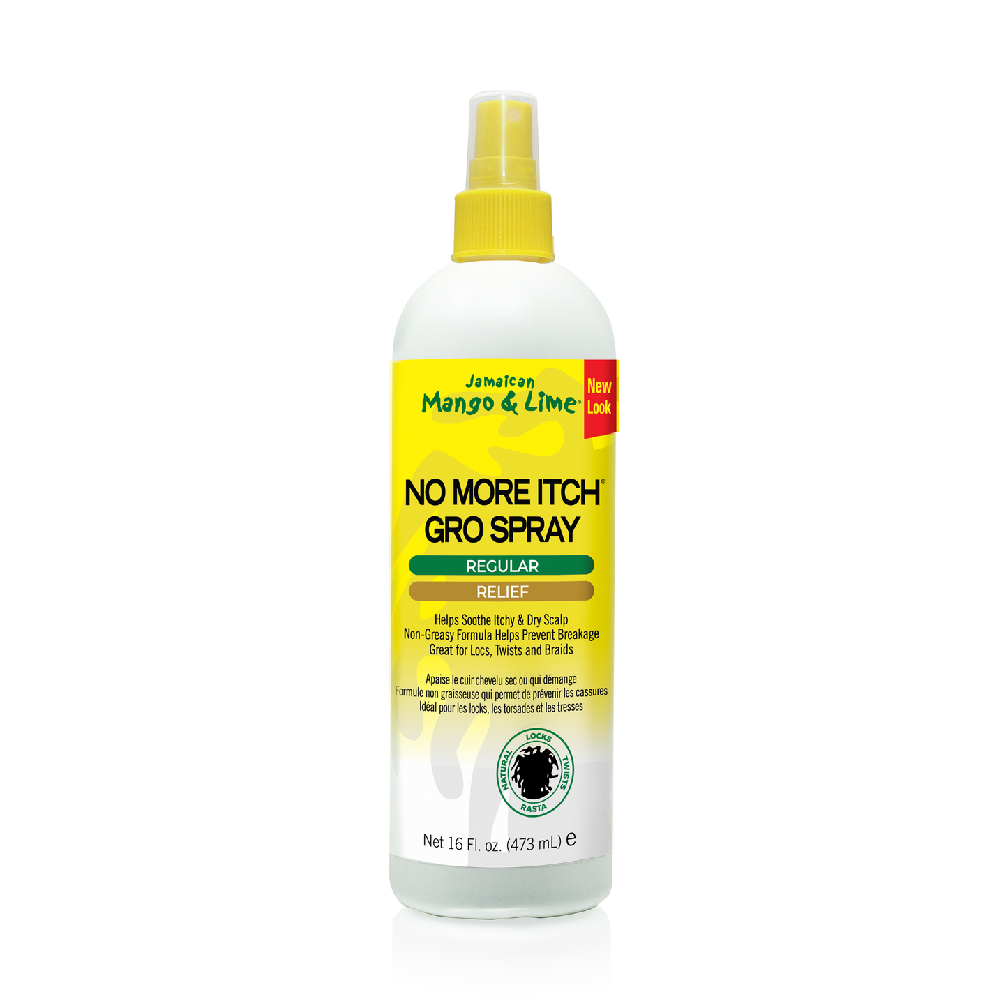 JAMAICAN MANGO AND LIME NO MORE ITCH GRO SPRY 16 oz.