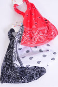 Wide Cotton Stretchy Bandana Headband