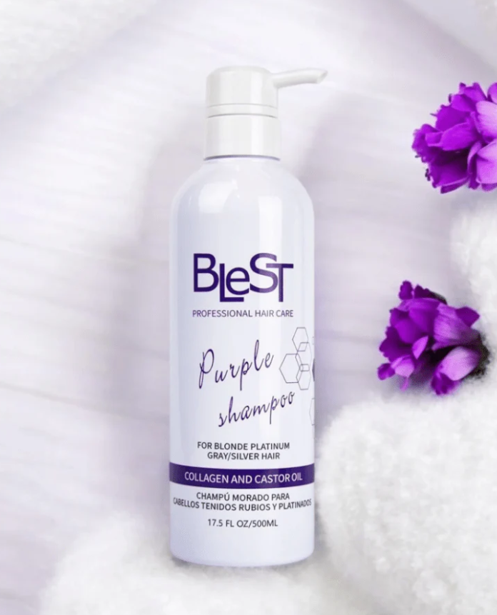 Blest Hair Care Purple Shampoo