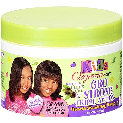 AFRICAS BEST KIDS ORG GRO STRONG WITH BONUS SMOOTHING & STYLING GEL