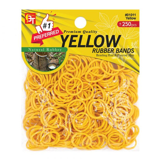 Premium Quality Rubber bands 250 pcs - Various Colors