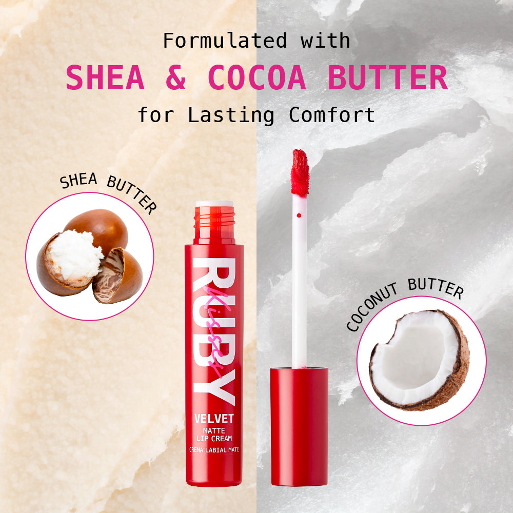 Ruby Kisses Velvety Smooth Matte Lip Cream