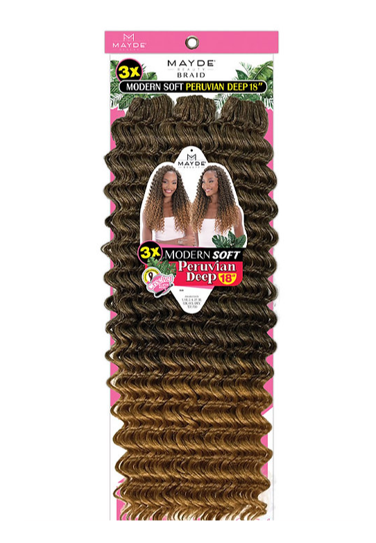 Mayde Beauty Modern Soft Peruvian Deep 18"
