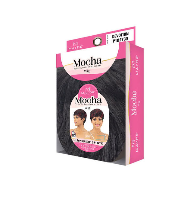 Mayde Beauty Mocha Human Hair Blend Wig - Devotion