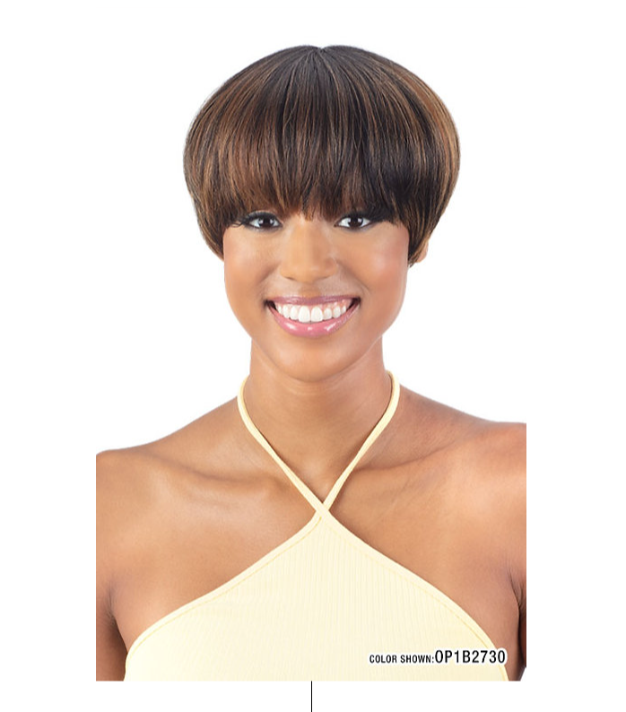 Mayde Beauty Mocha 100% Human Hair Blend Wig Bonbon