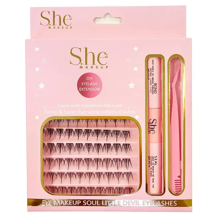 She Makeup Lux Lash Extension Kit
