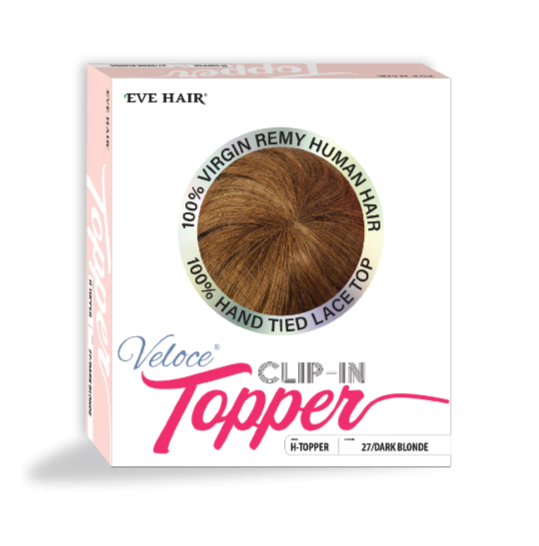 Veloce Clip In Topper -  6 in long