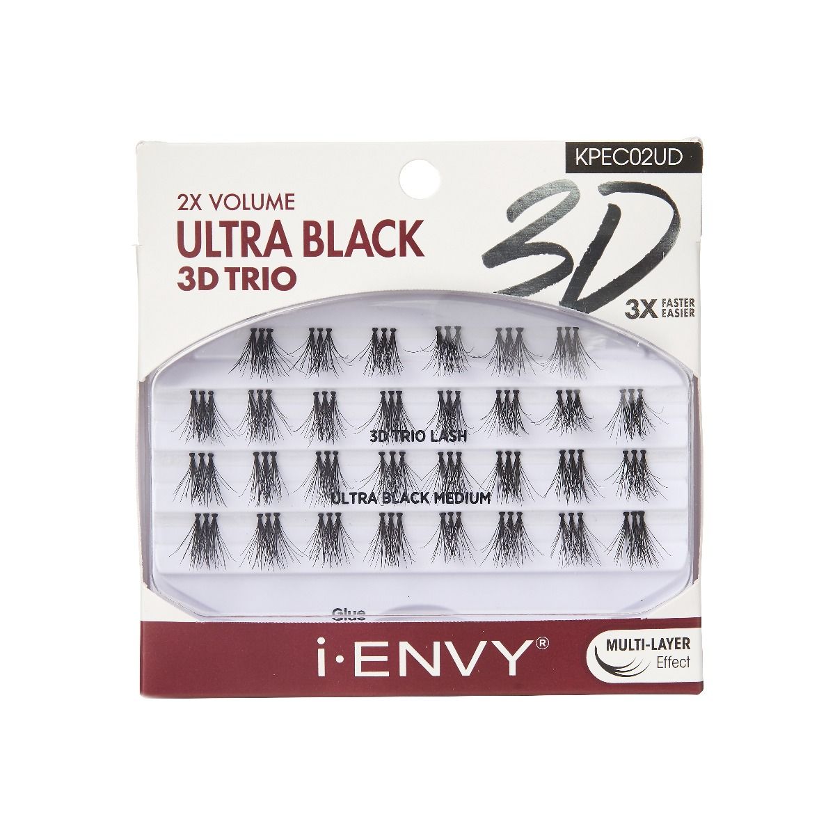 Kiss i Envy 3D Trio UltraBlack Lash