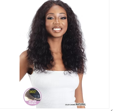 True Veil Deep Curl 22" 360 HD Lace Glueless Wig