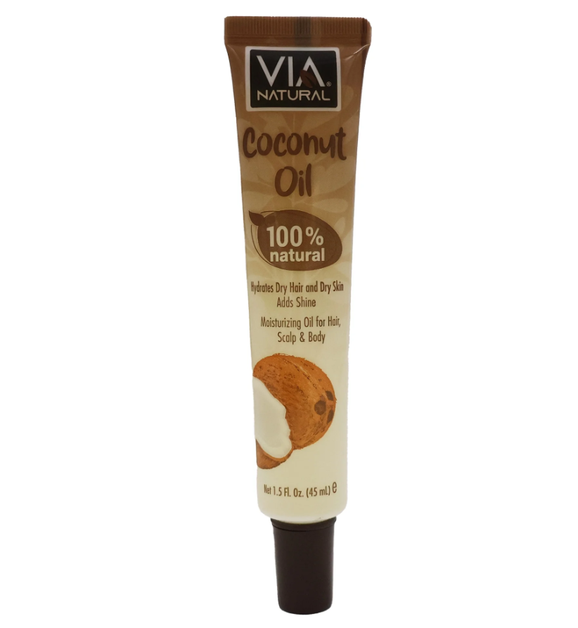 Via Natural 100% Moisturizing Coconut Oil for Hair, Scalp & Body