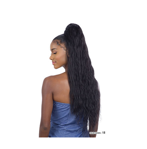 Mayde Beauty Wet and Curly Ponytail - Peruvian Doll