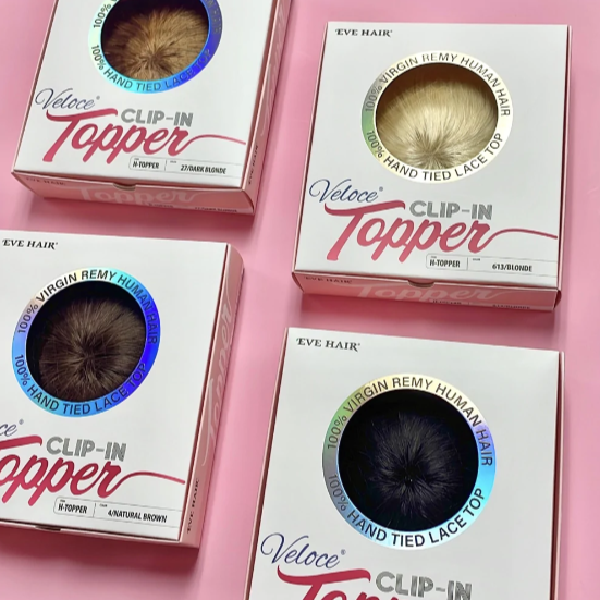 Veloce Clip In Topper -  6 in long