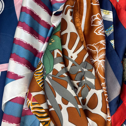 Medium Satin Scarf