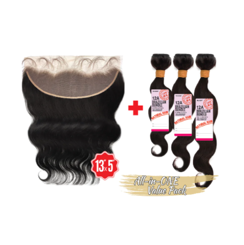 Tru Remy Value Pack With Closure Bodywave - 18"20"22" + 16" Closure